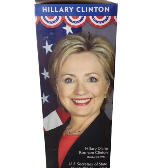 Hillary Rodham Clinton Bobblehead 2016 Edition Royal Bobbles Democtat Political - Picture 3 of 8